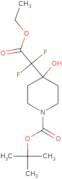 tert-Butyl 4-(2-ethoxy-1,1-difluoro-2-oxoethyl)-4-hydroxypiperidine-1-carboxylate