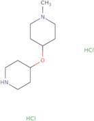 1-Methyl-4-(piperidin-4-yloxy)piperidine dihydrochloride