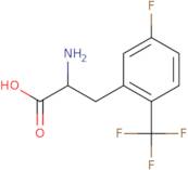 2-Amino-3-[5-fluoro-2-(trifluoromethyl)phenyl]propanoic acid