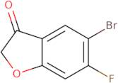 5-Bromo-6-fluoro-2,3-dihydro-1-benzofuran-3-one