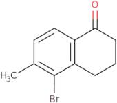 5-Bromo-6-methyl-1,2,3,4-tetrahydronaphthalen-1-one