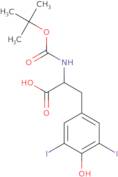 2-((tert-Butoxycarbonyl)amino)-3-(4-hydroxy-3,5-diiodophenyl)propanoic acid