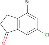 4-Bromo-6-chloro-2,3-dihydro-1H-inden-1-one