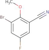 3-Bromo-5-fluoro-2-methoxybenzonitrile