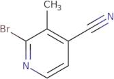 2-bromo-3-methylpyridine-4-carbonitrile