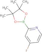 4-Fluoro-2-(tetramethyl-1,3,2-dioxaborolan-2-yl)pyridine