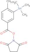 N-Succinimidyl 4-methyl-3-trimethylstannyl benzoate