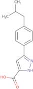 3-(4-Isobutylphenyl)-1H-pyrazole-5-carboxylic acid