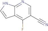 4-Fluoro-1H-pyrrolo[2,3-b]pyridine-5-carbonitrile