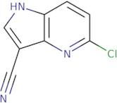 5-Chloro-1H-pyrrolo[3,2-b]pyridine-3-carbonitrile