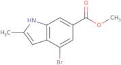 Methyl 4-bromo-2-methyl-1H-indole-6-carboxylate