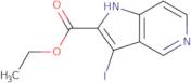 3-Iodo-5-azaindole-2-carboxylic acid ethyl ester