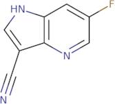 6-Fluoro-1H-pyrrolo[3,2-b]pyridine-3-carbonitrile