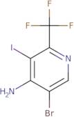 4-Amino-5-bromo-3-iodo-2-trifluoromethylpyridine