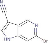 6-Bromo-1H-pyrrolo[3,2-c]pyridine-3-carbonitrile