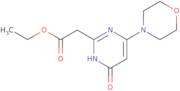 Ethyl 2-[4-(morpholin-4-yl)-6-oxo-1,6-dihydropyrimidin-2-yl]acetate