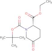 (2S)-1-N-Boc-5-oxo-piperidine-2-carboxylic acid ethyl ester