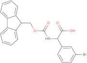 (2S)-2-(3-Bromophenyl)-2-({[(9H-fluoren-9-yl)methoxy]carbonyl}amino)acetic acid