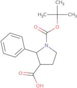 (2S,3S)-2-Phenylpyrrolidine-1,3-dicarboxylic acid 1-tert-butyl ester