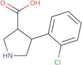 (3R,4S)-4-(2-Chlorophenyl)pyrrolidine-3-carboxylic acid