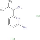 (R)-6-(1-Amino-2-methyl-propyl)-pyridin-2-ylamine dihydrochloride