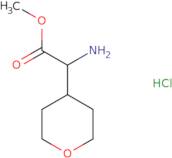 Methyl 2-amino-2-(tetrahydro-2H-pyran-4-yl)acetate hydrochloride