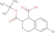 6-Bromo-2-(tert-butoxycarbonyl)-1,2,3,4-tetrahydroisoquinoline-1-carboxylic acid