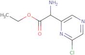 Ethyl 2-amino-2-(6-chloropyrazin-2-yl)acetate