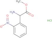 Amino-(2-nitro-phenyl)-acetic acid methyl ester hydrochloride