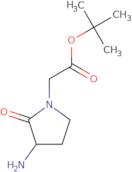 tert-Butyl 2-(3-amino-2-oxopyrrolidin-1-yl)acetate