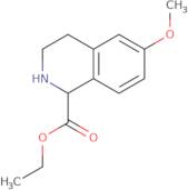 Ethyl 6-methoxy-1,2,3,4-tetrahydro-isoquinoline-1-carboxylate
