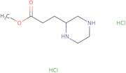 3-Piperazin-2-yl-propionic acid methyl ester dihydrochloride