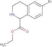 Ethyl 6-bromo-1,2,3,4-tetrahydroisoquinoline-1-carboxylate