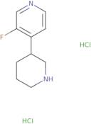 3-Fluoro-4-(piperidin-3-yl)pyridine