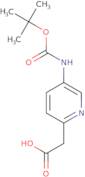 2-(5-{[(tert-butoxy)carbonyl]amino}pyridin-2-yl)acetic acid