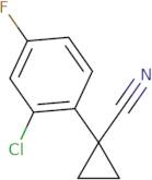 1-(2-Chloro-4-fluorophenyl)cyclopropane-1-carbonitrile