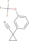1-[3-(Trifluoromethoxy)phenyl]cyclopropane-1-carbonitrile