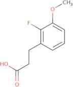 3-(2-Fluoro-3-methoxyphenyl)propanoic acid