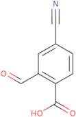 4-Cyano-2-formylbenzoic acid
