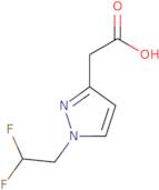 2-[1-(2,2-Difluoroethyl)-1H-pyrazol-3-yl]acetic acid