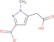 2-(1-Methyl-3-nitro-1H-pyrazol-5-yl)acetic acid