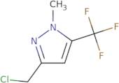 3-(Chloromethyl)-1-methyl-5-(trifluoromethyl)-1H-pyrazole