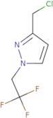 3-(Chloromethyl)-1-(2,2,2-trifluoroethyl)-1H-pyrazole