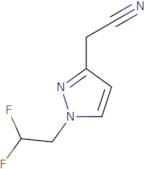 [1-(2,2-Difluoroethyl)-1H-pyrazol-3-yl]acetonitrile