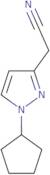 2-(1-Cyclopentyl-1H-pyrazol-3-yl)acetonitrile