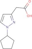 2-(1-Cyclopentyl-1H-pyrazol-3-yl)acetic acid