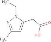 2-(1-Ethyl-3-methyl-1H-pyrazol-5-yl)acetic acid