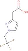 2-[1-(2,2,2-Trifluoroethyl)-1H-pyrazol-3-yl]acetic acid