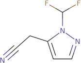 [1-(Difluoromethyl)-1H-pyrazol-5-yl]acetonitrile