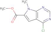 Methyl 4-chloro-7-methyl-7H-pyrrolo[2,3-d]pyrimidine-6-carboxylate